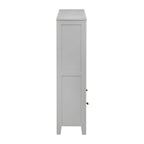 Poppy Bookshelf with Drawer - Grey - DUSK
