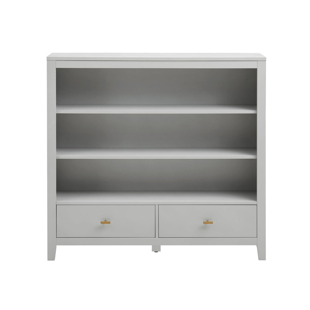 Poppy Bookshelf with Drawer - Grey - DUSK