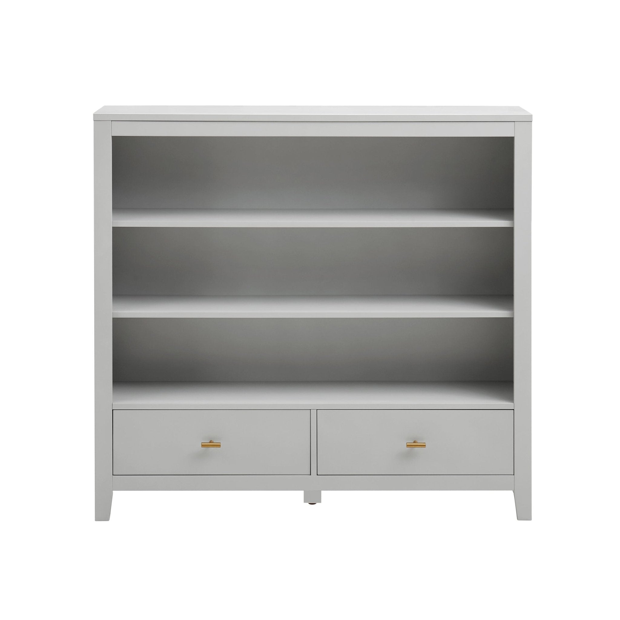 Poppy Bookshelf with Drawer - Grey - DUSK