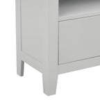 Poppy Bookshelf with Drawer - Grey - DUSK