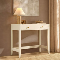 Poppy Console Table - Cream - DUSK