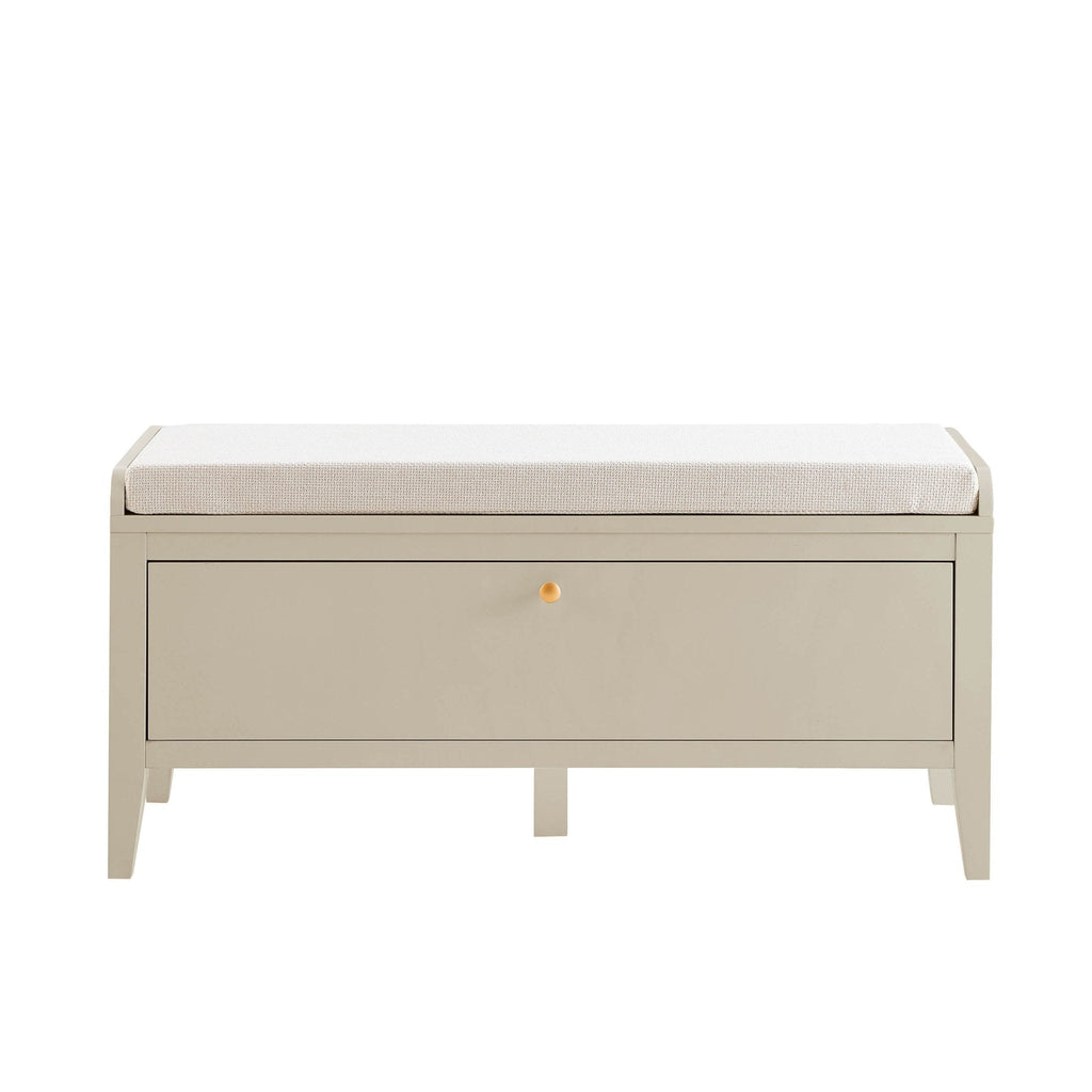 Poppy Seated Storage Cabinet - Cream - DUSK