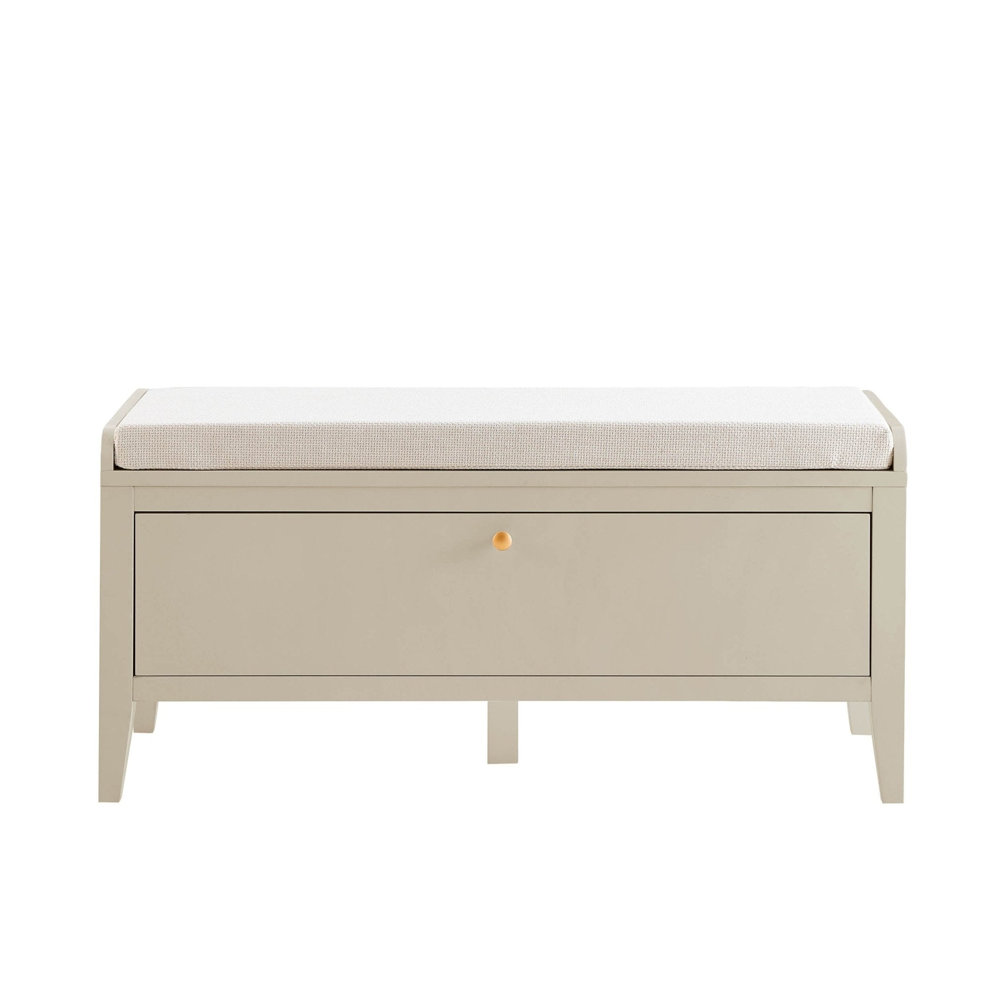 Poppy Seated Storage Cabinet - Cream - DUSK