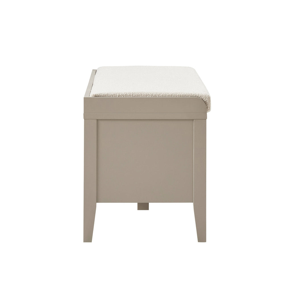 Poppy Seated Storage Cabinet - Taupe - DUSK