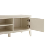 Poppy Tv Unit for TVs up to 55" - Cream - DUSK