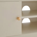 Poppy Tv Unit for TVs up to 55" - Cream - DUSK