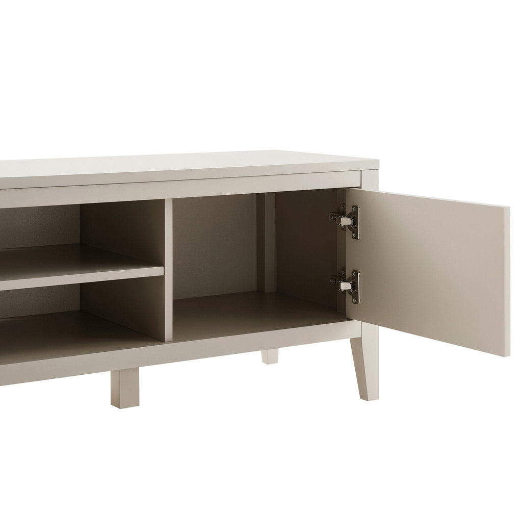 Poppy Tv Unit for TVs up to 55" - Taupe - DUSK