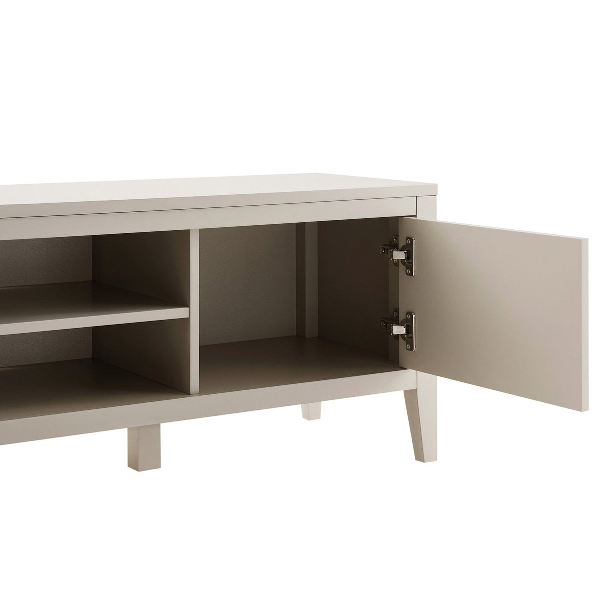 Poppy Tv Unit for TVs up to 55" - Taupe - DUSK