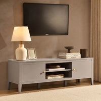 Poppy Tv Unit for TVs up to 55" - Taupe - DUSK
