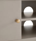 Poppy Tv Unit for TVs up to 55" - Taupe - DUSK