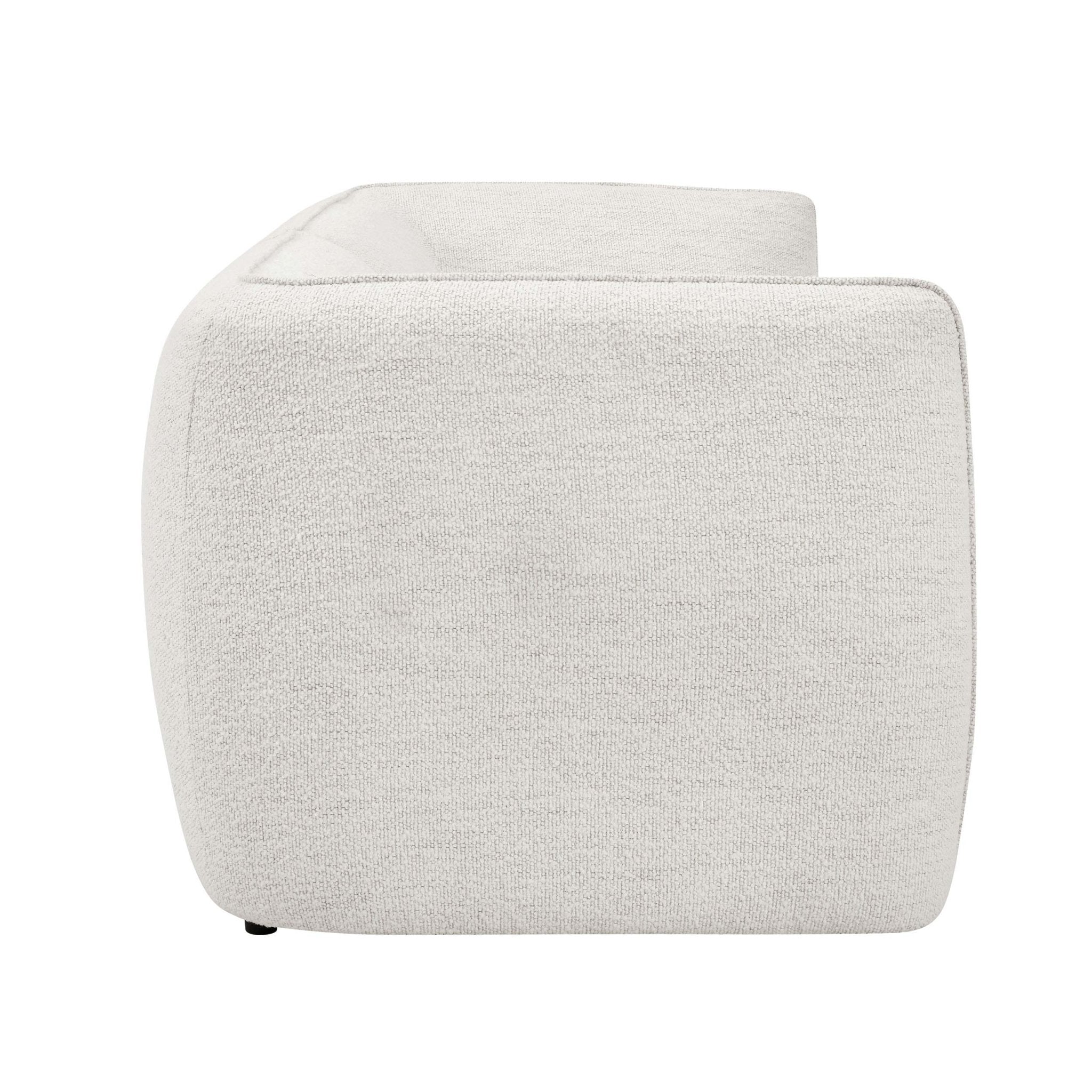 Porto 2 Seater Modular Sofa - Boucle Ivory - DUSK
