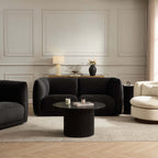 Porto 2 Seater Modular Sofa - Velvet Ink - DUSK