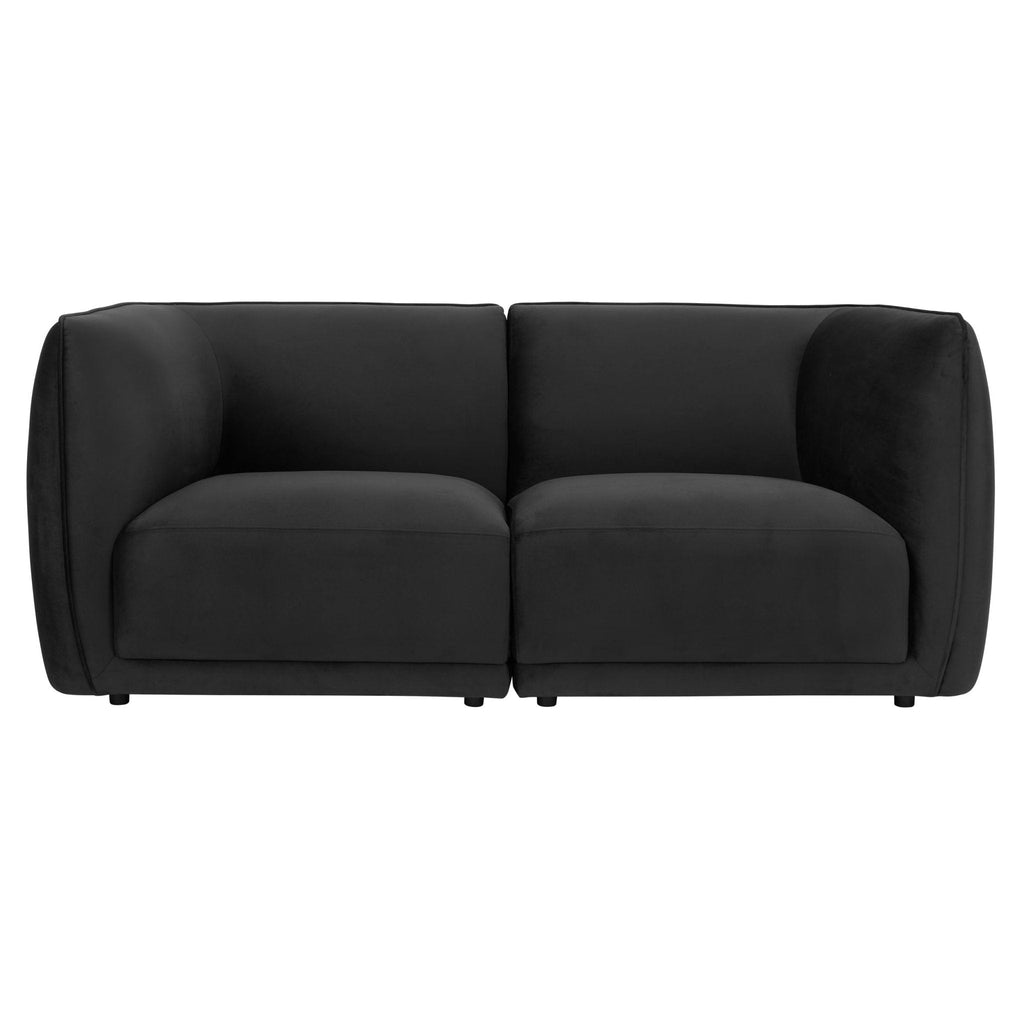 Porto 2 Seater Modular Sofa - Velvet Ink - DUSK