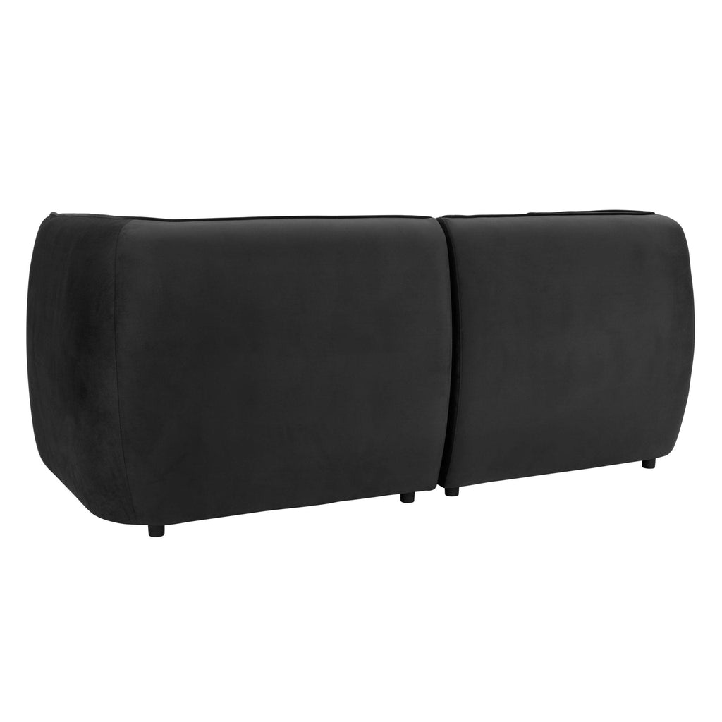 Porto 2 Seater Modular Sofa - Velvet Ink - DUSK