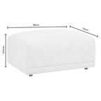 Porto Pouffe - Boucle Ivory - DUSK