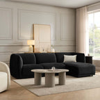 Porto Right Hand Modular Chaise - Velvet Ink - DUSK