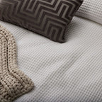 Portofino Duvet Cover - 200 TC - Cotton - White - DUSK