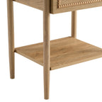 Posy 1 Drawer Nightstand - Light Wood - DUSK