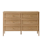 Posy 6 Drawer Chest - Light Wood - DUSK
