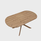 Brooke Rectangle Extendable 6-10 Seater Dining Table - Wood