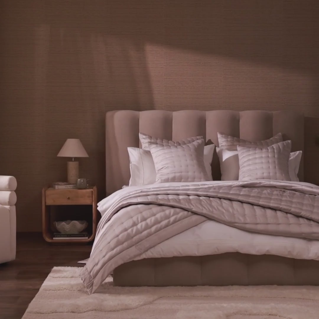 Cheshire Ottoman Storage Bed - Chenille Oatmeal