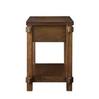 Prim 1 Drawer Wide Nightstand - Walnut - DUSK