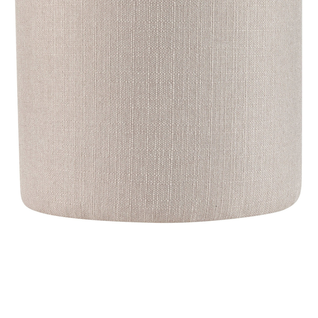 Primrose Dressing Table Storage Stool - Stone Grey - DUSK