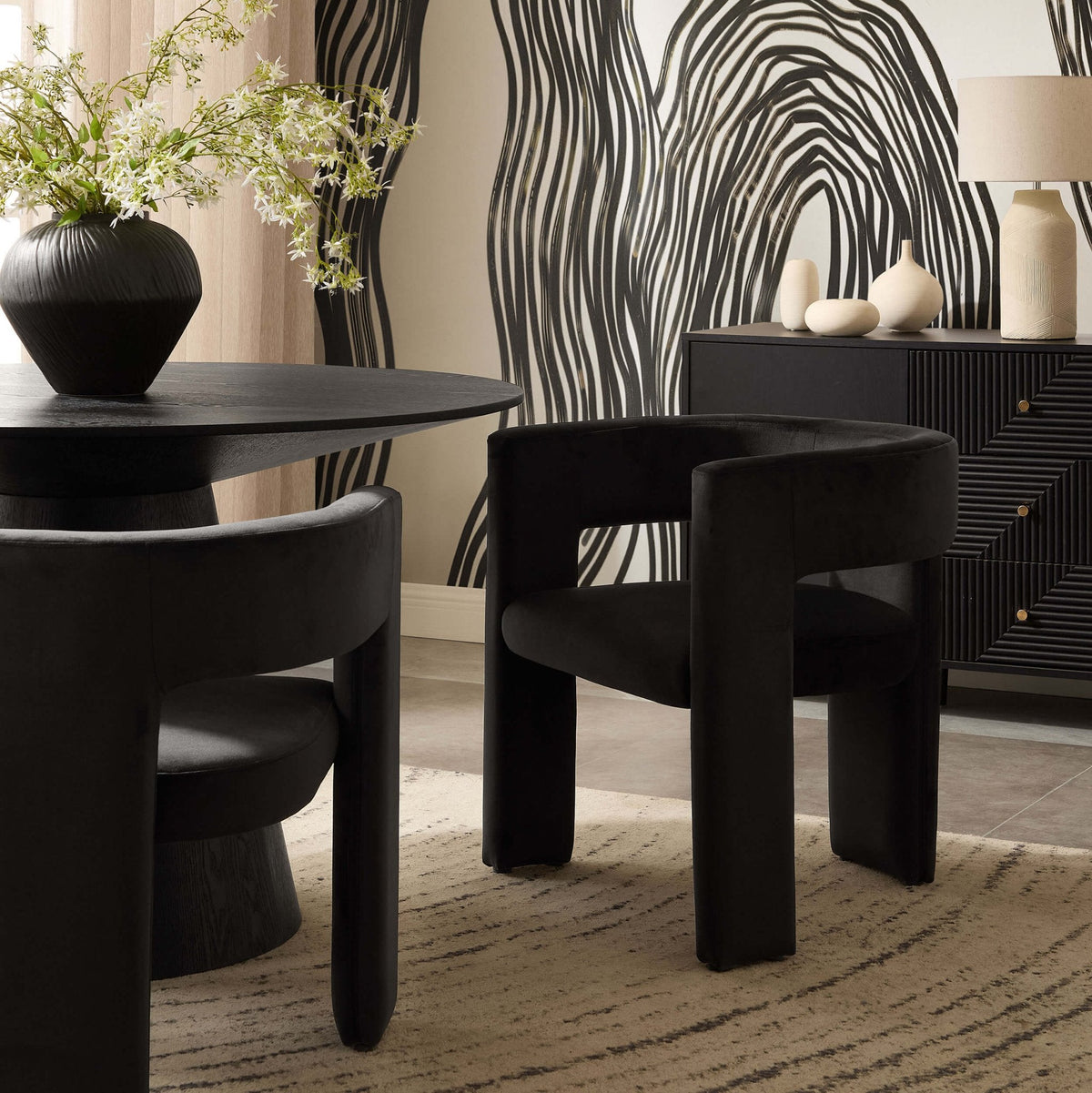 Quinn Chair - Black - DUSK