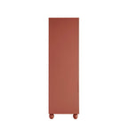 Rachel Arch Front 2 Door Wardrobe with Drawer - Terracotta - DUSK