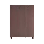 Rachel Arch Front 3 Door Wardrobe - Mocha - DUSK