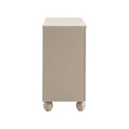 Rachel Arch Front 3 Drawer Chest - Taupe - DUSK