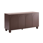 Rachel Arch Front 4 Door Sideboard - Mocha - DUSK