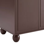 Rachel Arch Front 4 Door Sideboard - Mocha - DUSK