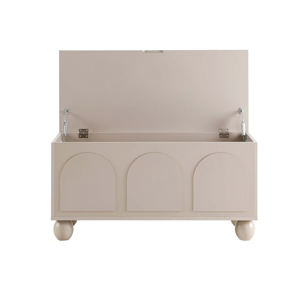 Rachel Arch Front Seated Storage - Taupe - DUSK