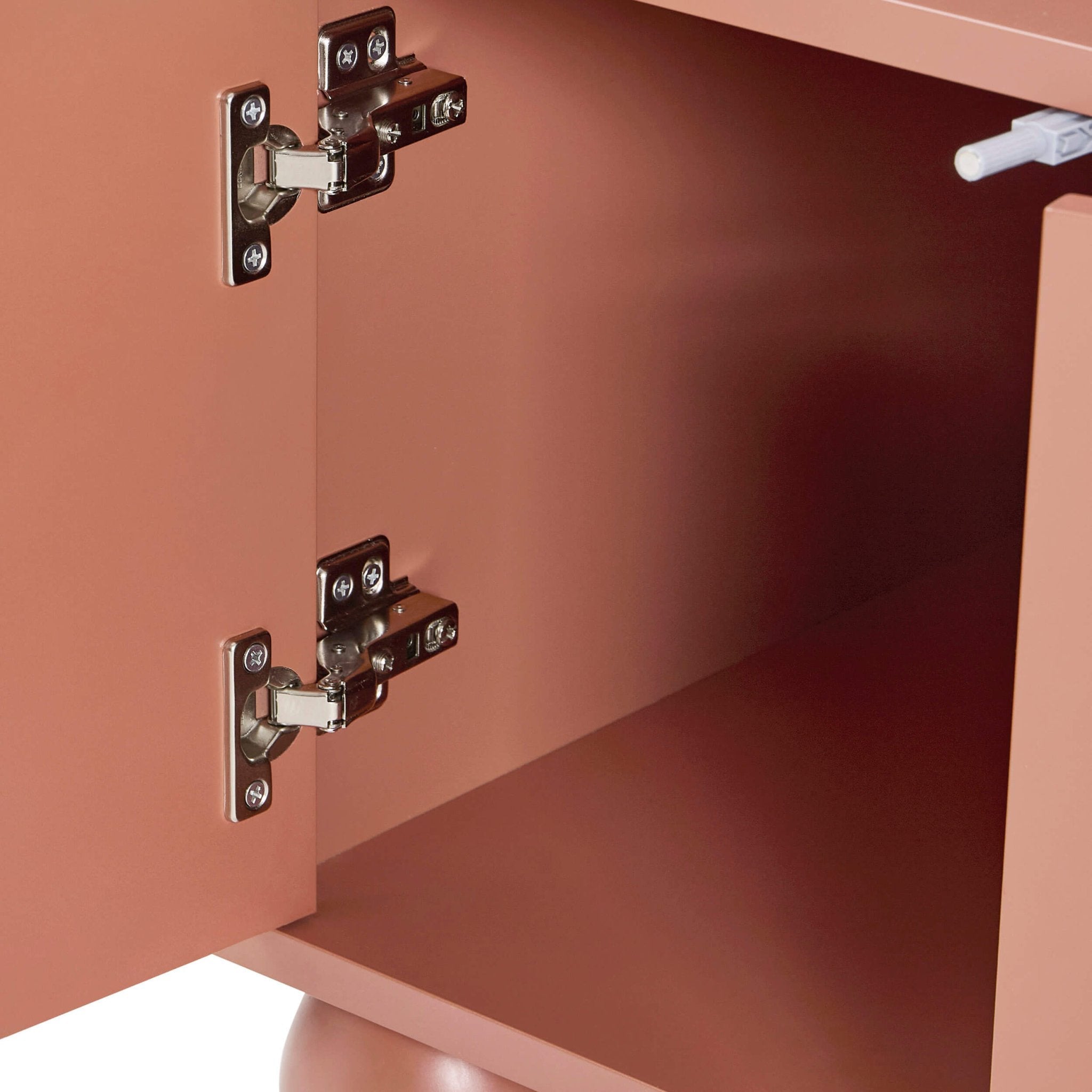 Rachel Arch Front Tv Unit for TVs up to 75" - Terracotta - DUSK