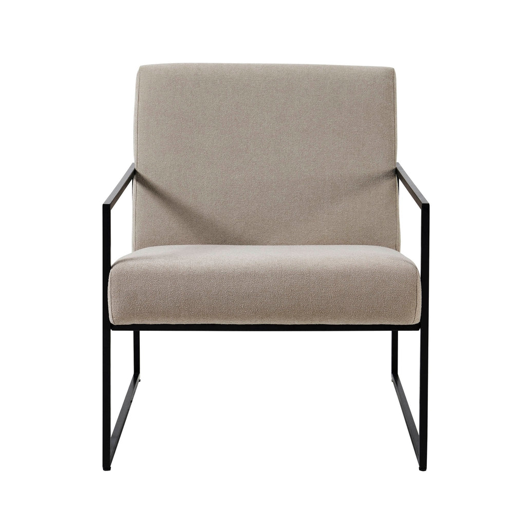 Rae Accent Chair - Chenille Greige - DUSK