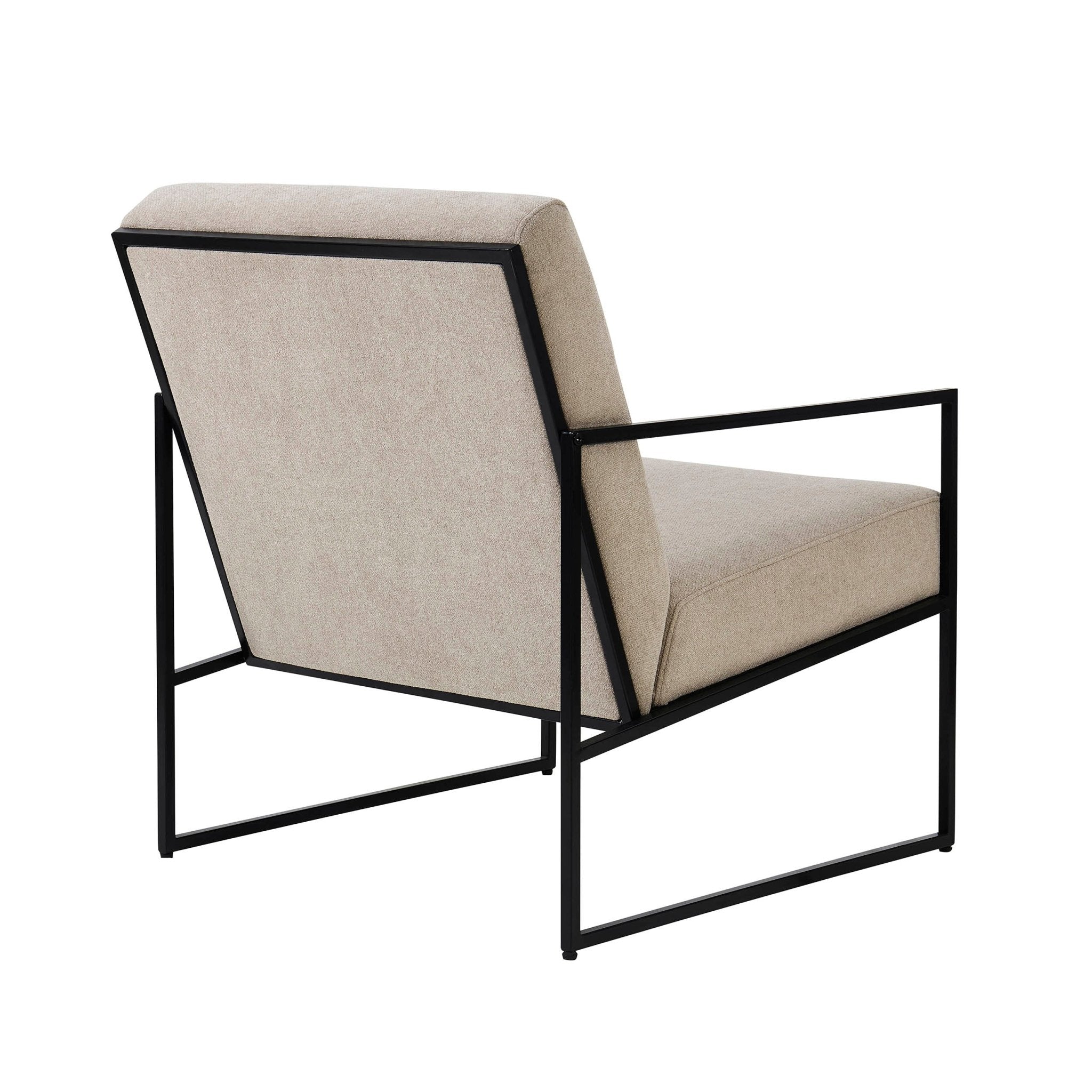 Rae Accent Chair - Chenille Greige - DUSK