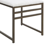 Rae Set of 2 Dining Chairs - Ivory Boucle - DUSK