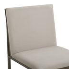 Rae Set of 2 Dining Chairs - Velvet - Beige - DUSK