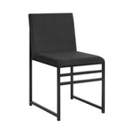 Rae Set of 2 Dining Chairs - Velvet - Charcoal - DUSK