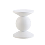 Raya Side Table - Off White - DUSK