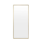 Rectangle Full Length Mirror - Gold - DUSK