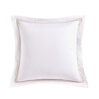 Regent Embroidered 100% Cotton Pair of Oxford Square Pillowcases - Grey - DUSK