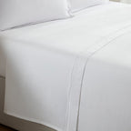 Regent Flat Sheet - 400 TC - White - DUSK