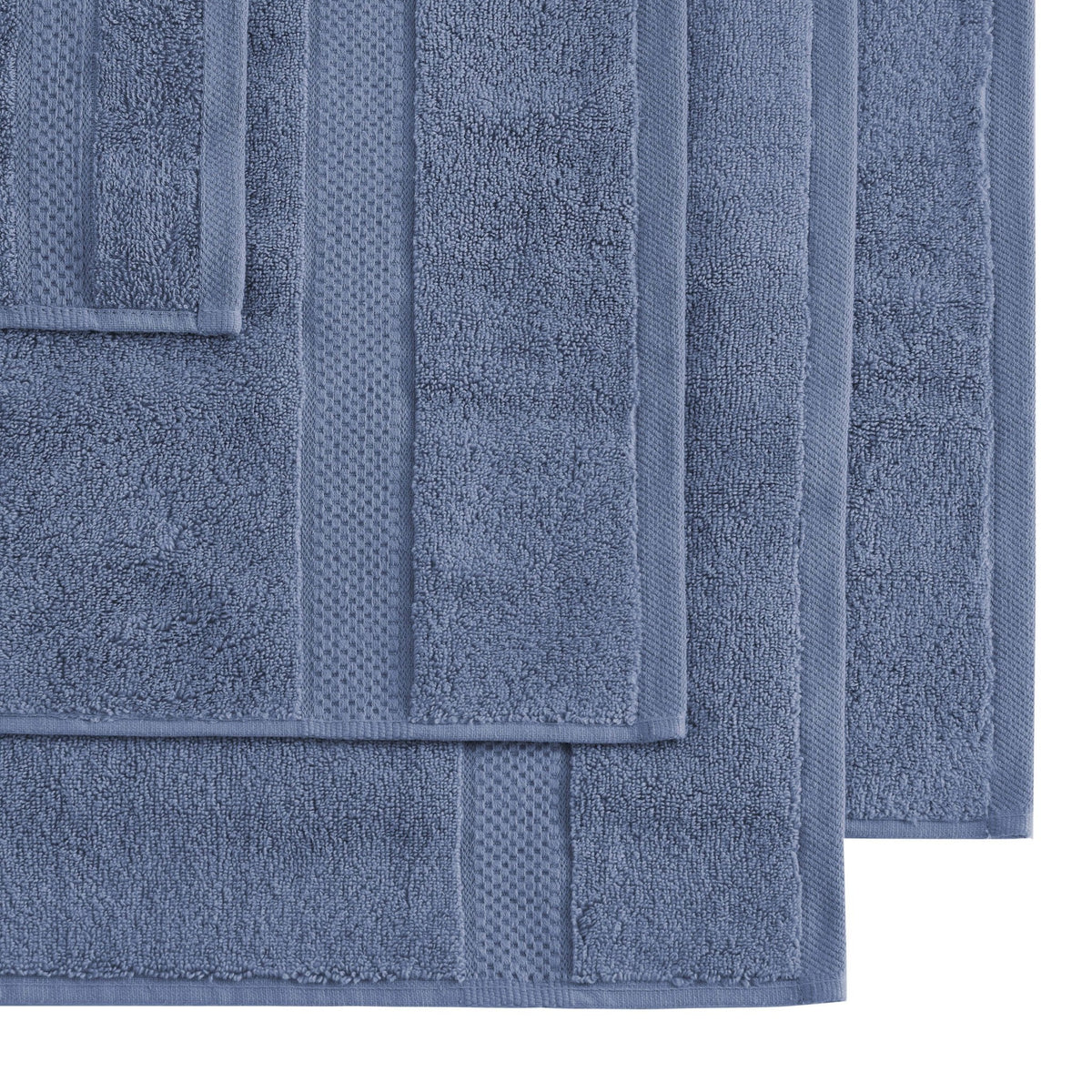 Rhodes Cotton Towel Collection - French Blue - DUSK