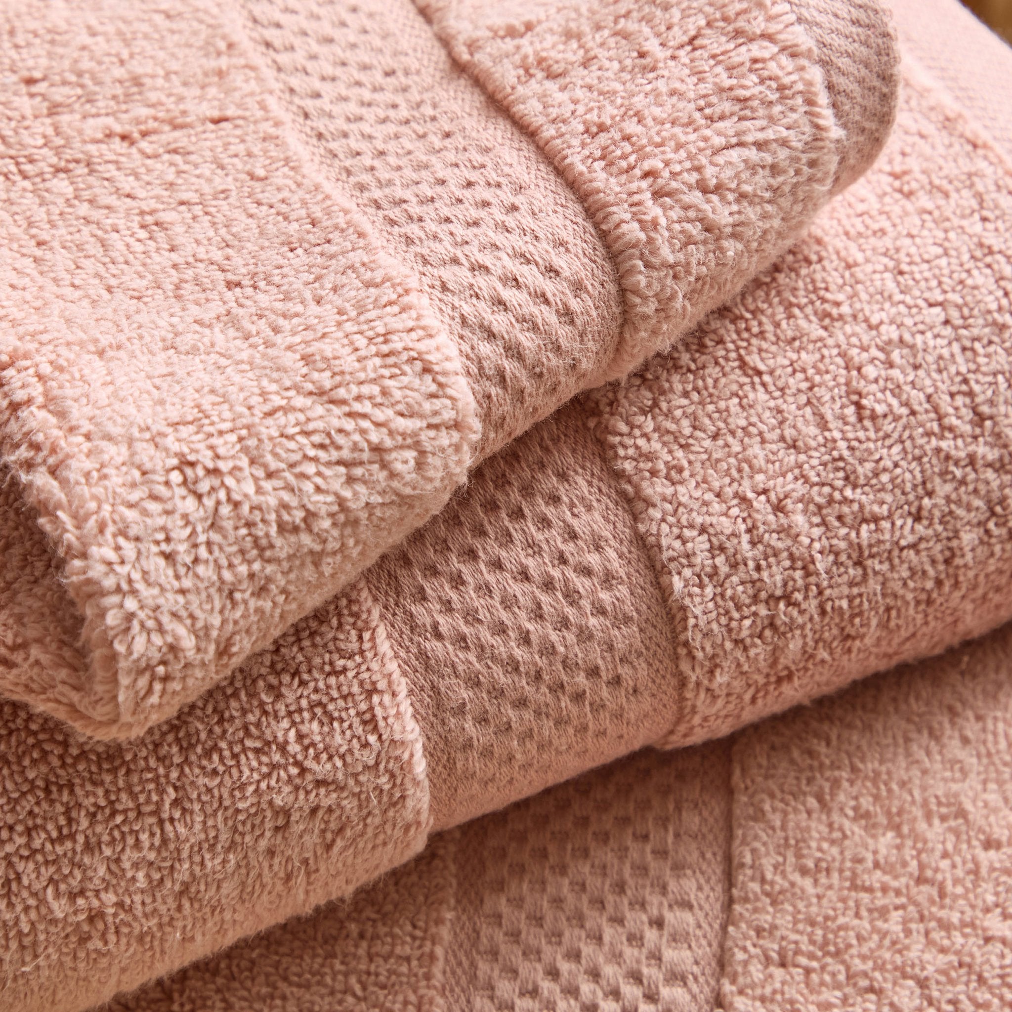 Rhodes Cotton Towel Collection - Pink - DUSK