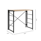 Riley Foldaway Desk - Light Wood - DUSK