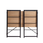 Riley Foldaway Desk - Light Wood - DUSK