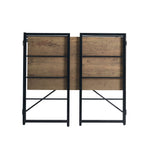 Riley Foldaway Desk - Mango Wood - DUSK