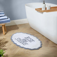 Rise and Shine Bath Mat - French Blue - DUSK